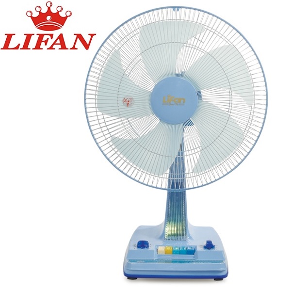 Quạt bàn 5 cánh 45W Lifan B-398 - Giao màu ngẫu nhiên - Hàng chính hãng