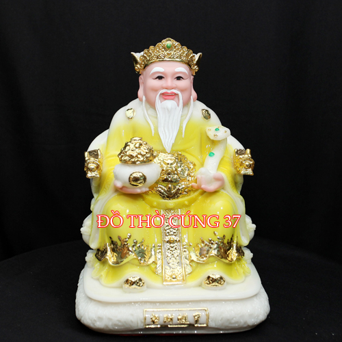 TƯỢNG THẦN TÀI THỔ ĐỊA - MÀU VÀNG