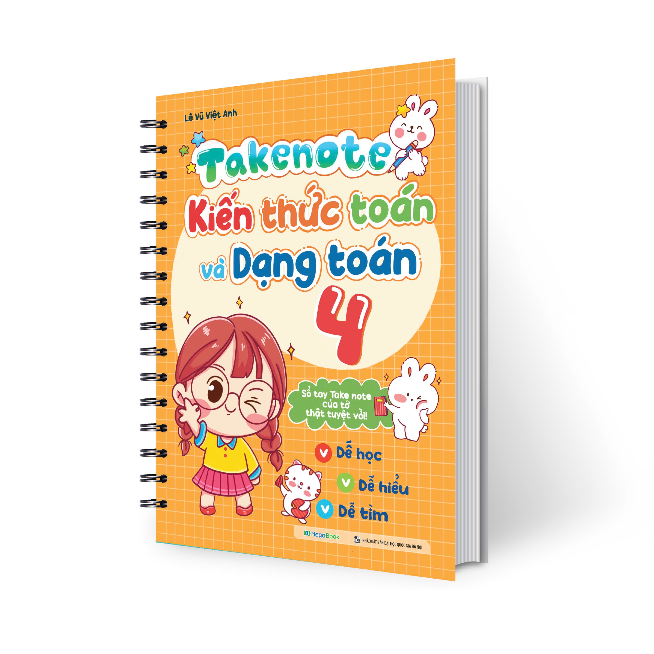 Takenote kiến thức toán và dạng toán 4