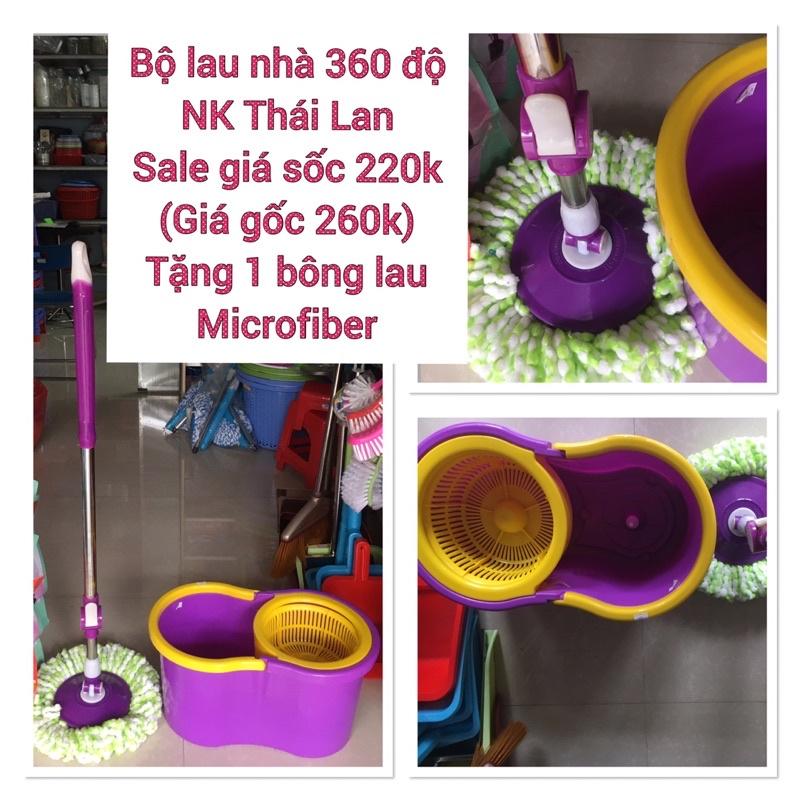 Bộ lau nhà 360 độ nhỏ gọn NK Thái Lan