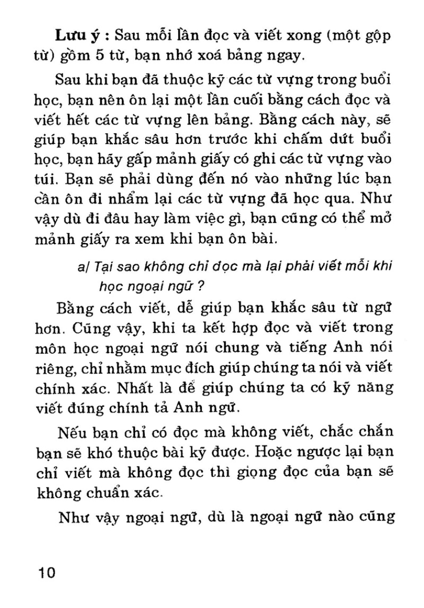 Phương Pháp Học Tiếng Anh (Sách Bỏ Túi)_QB