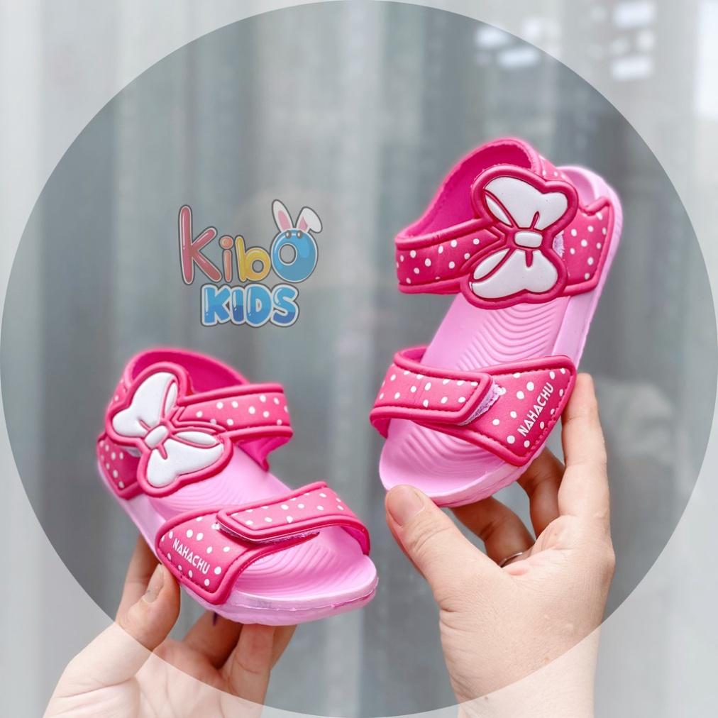 Cho Bé Sandal Xốp Cho Bé Gái Siêu Nhẹ Siêu Bền Size từ 3 Tháng