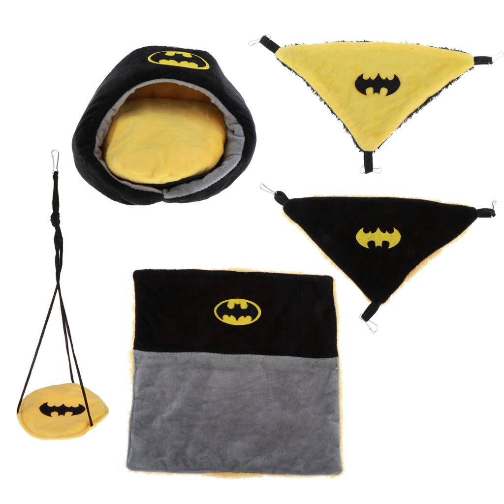 Hamster Small Animal Soft Cage Hanging Bed Mat