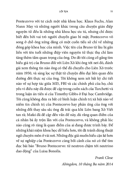 Sách - Khoa Học Khám Phá - Nhà Vật Lý Hay Siêu Điệp Viên - Bruno Pontecorvo Và Hai Nửa Cuộc Đời
