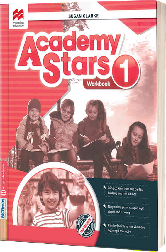 Academy Stars 1 Pupil’s Book + Workbook - Sách học tiếng Anh cho trẻ chuẩn Cambridge