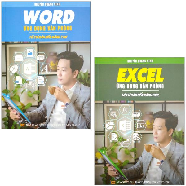 Combo Sách Ứng Dụng Văn Phòng - Từ Cơ Bản Đến Nâng Cao - Word + Excel (Bộ 2 Cuốn)