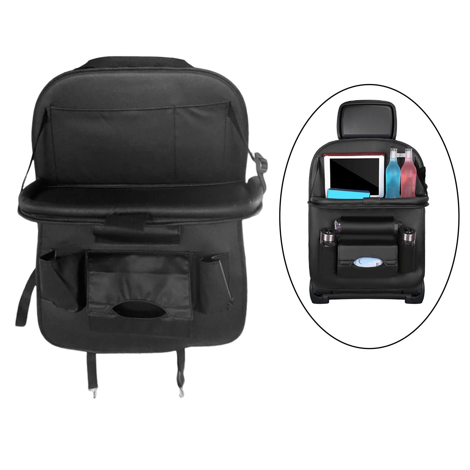 Car Seat Back  Storage Bag Holder Hanging Black