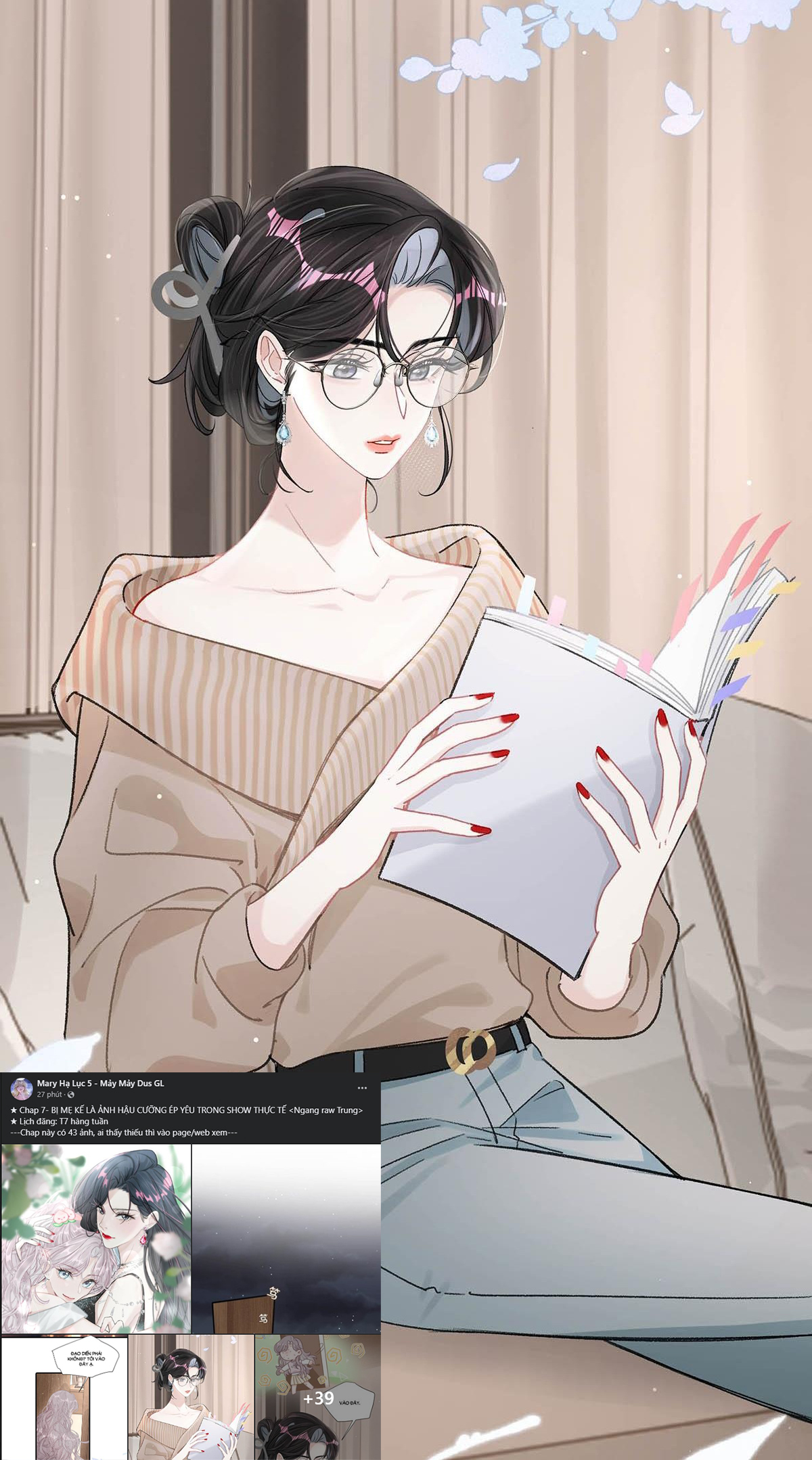 bị mẹ kế là ảnh hậu cưỡng ép yêu trong show thực tế chapter 7.1 6