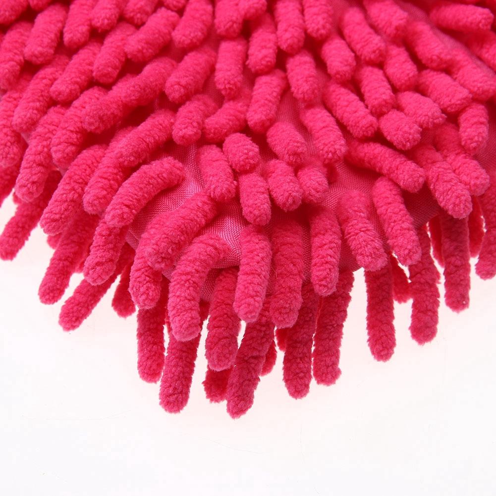 Ultrafine Fiber Chenille 2 Sides Găng tay rửa xe Bàn chải Máy rửa xe sợi nhỏ
