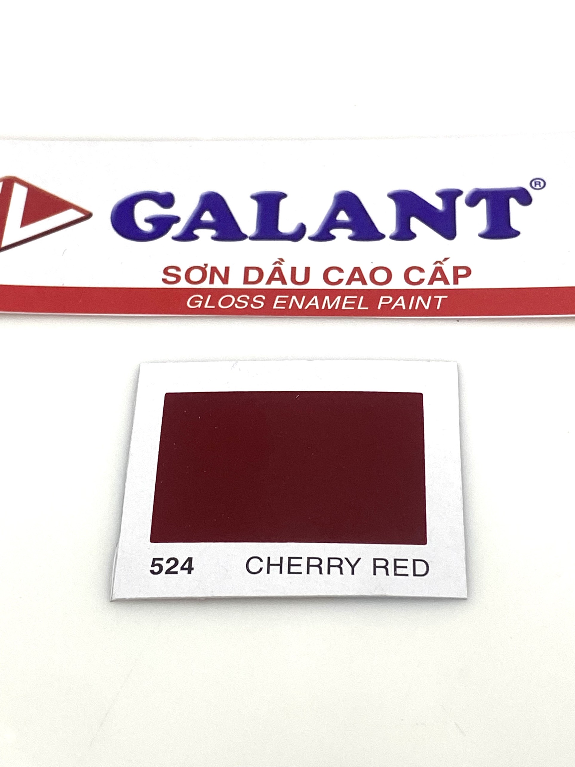 Sơn dầu Galant màu Cherry Red 524 _ 0.8L
