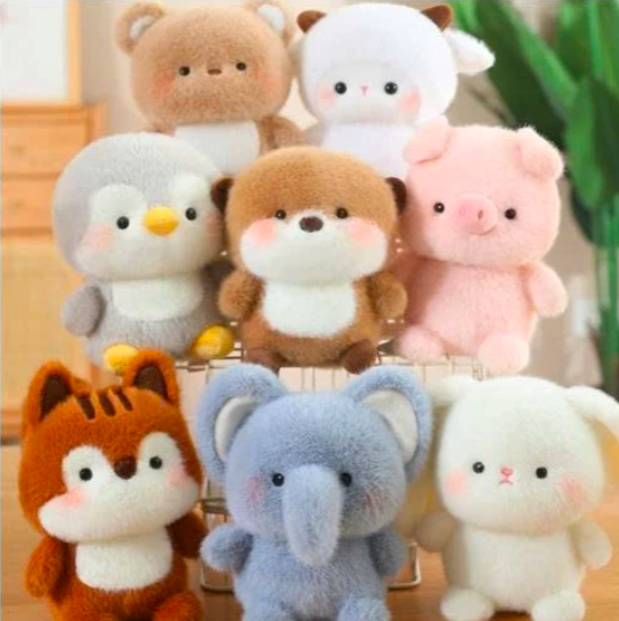 Thú nhồi bông động vật mini đáng yêu - Size 22cm - Quà tặng gấu bông êm mịn cho bé