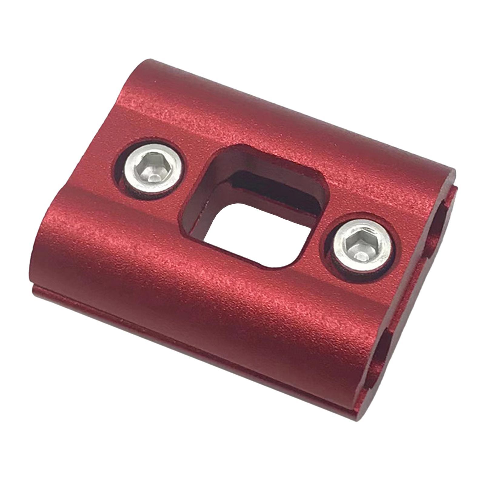 Universal Hose Separator Clamp Fuel Hose Divider Red