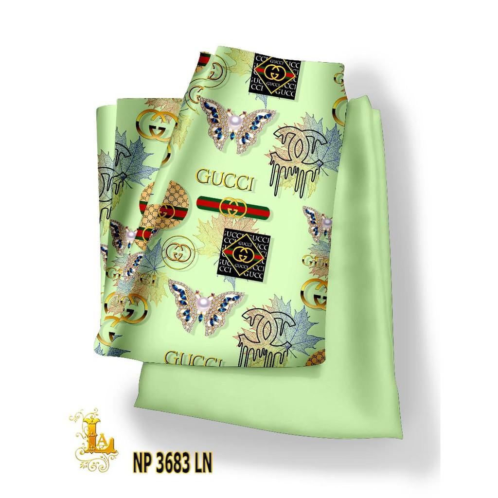 Vải may áo dài in họa tiết độc đáo TQ3205
