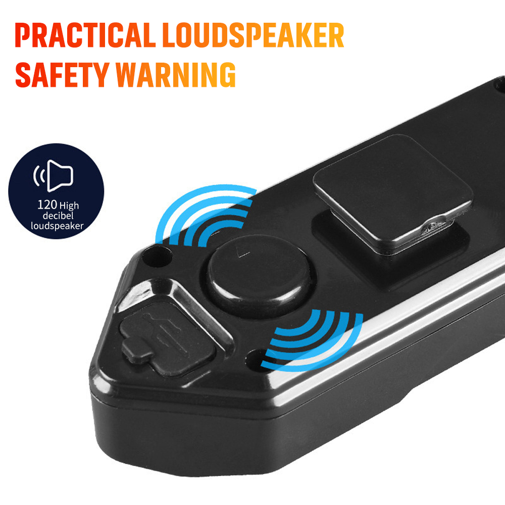 Đèn LED Cảnh Báo Sau Xe Đạp Có Thể Sạc Lại