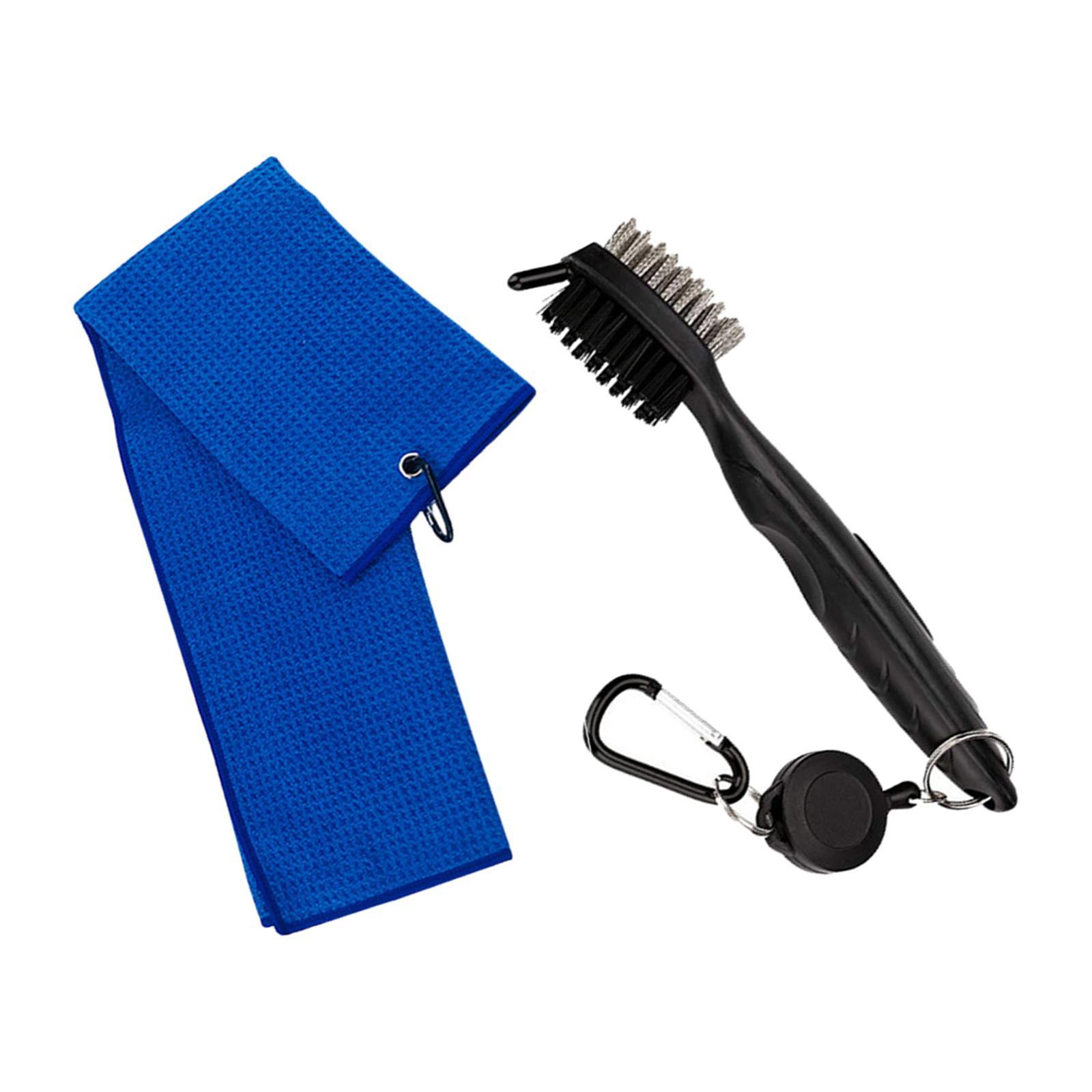 Golf Towels Cleaner Brush Golf Ball Cleaning Tool  for Men