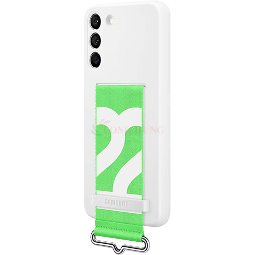 Ốp lưng Samsung Silicone Cover with Strap Samsung Galaxy S22/S22+/S22 Ultra - Hàng chính hãng