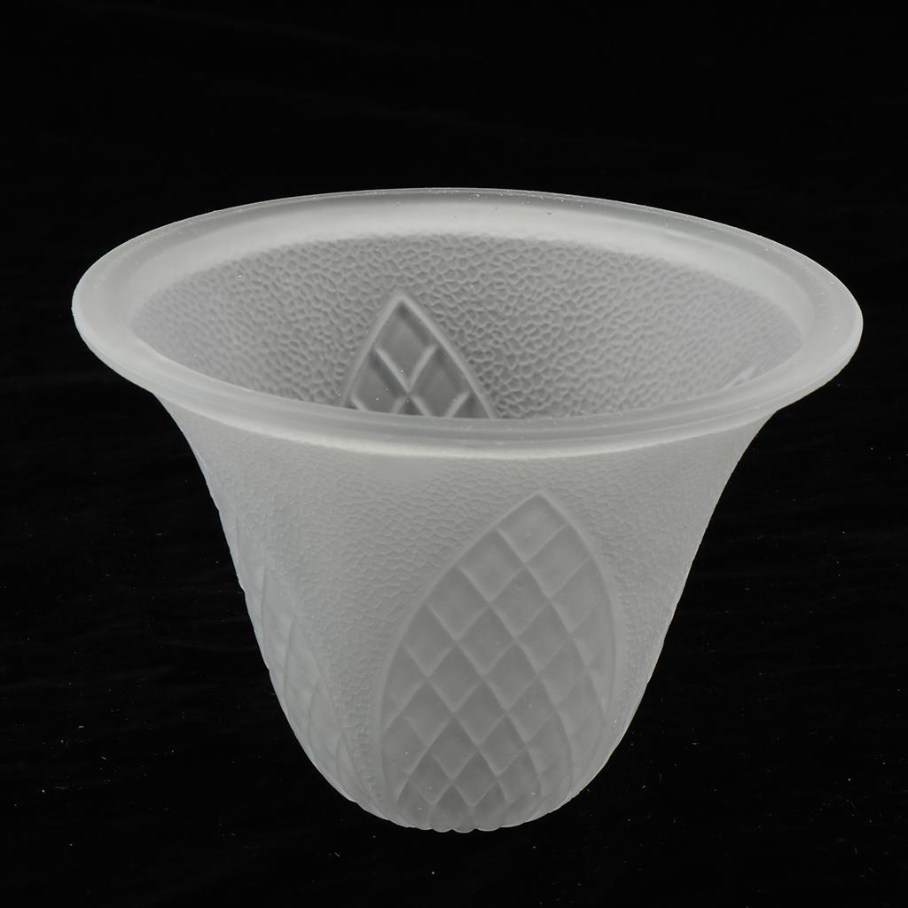 Ceiling fan light chandelier wall light glass lampshade Type 1