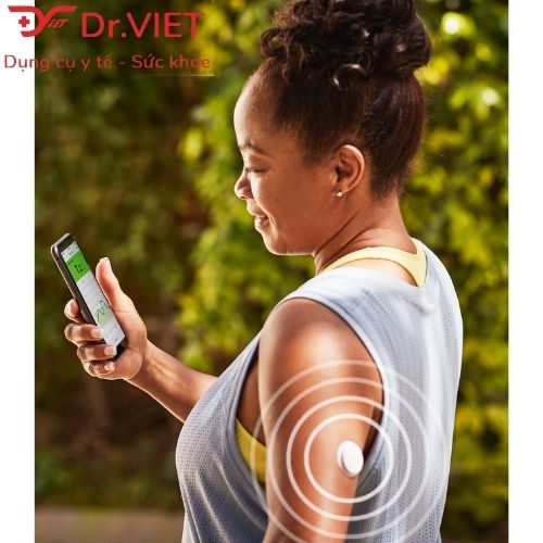 Cảm biến và đầu đọc máy đo đường huyết không chích máu Freestyle Libre Abbott