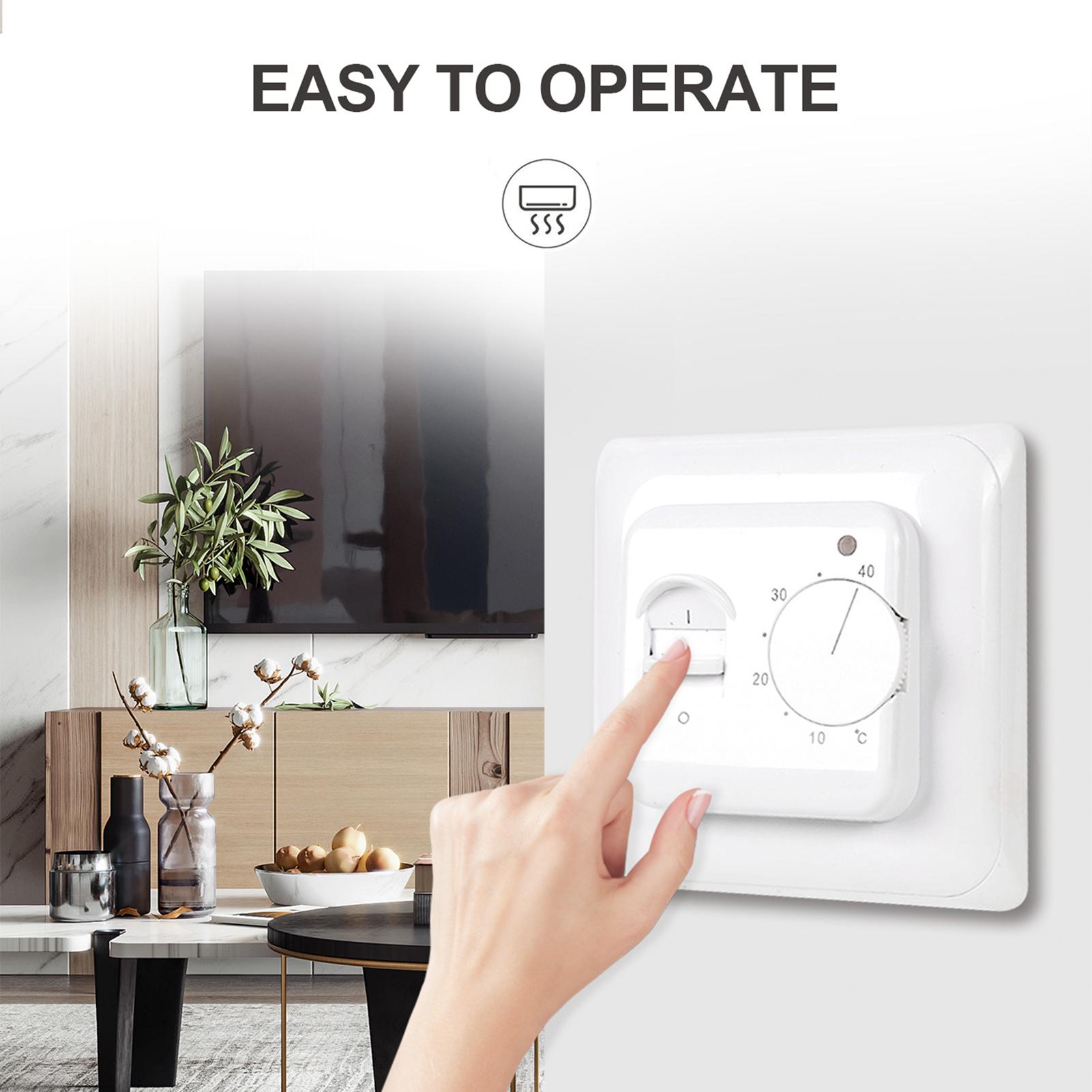 Bộ Điều Khiển Nhiệt Bằng Tay Không Lập Trình 230V