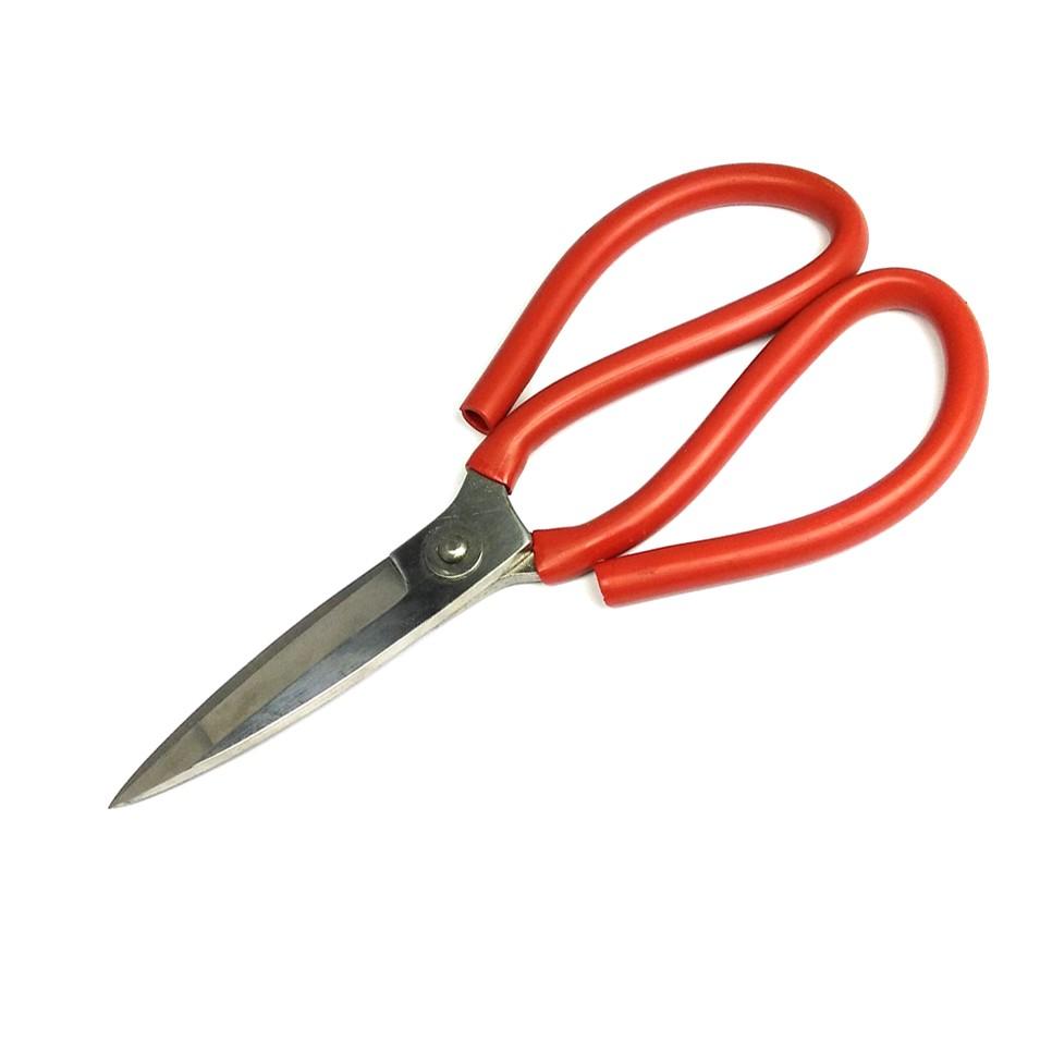Kéo cắt gà, thép không gỉ, cán bọc nhựa dài 23cm