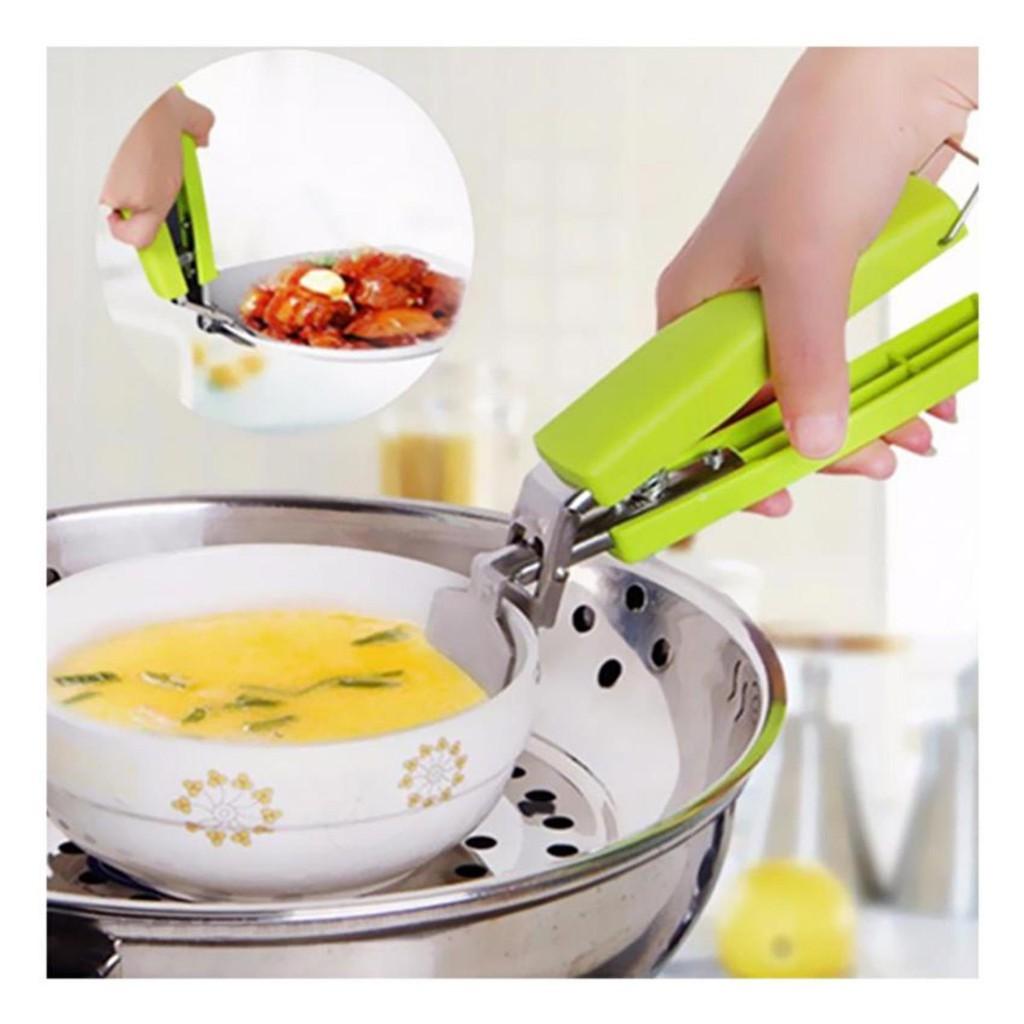 Kẹp Inox Gắp Đồ Nóng.