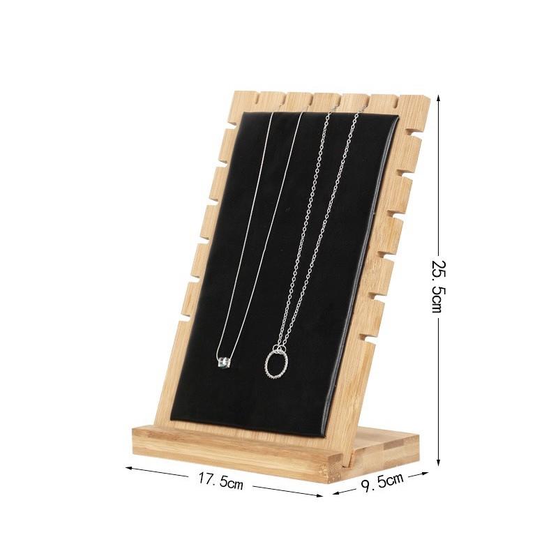 Giá treo dây chuyền da sang trọng