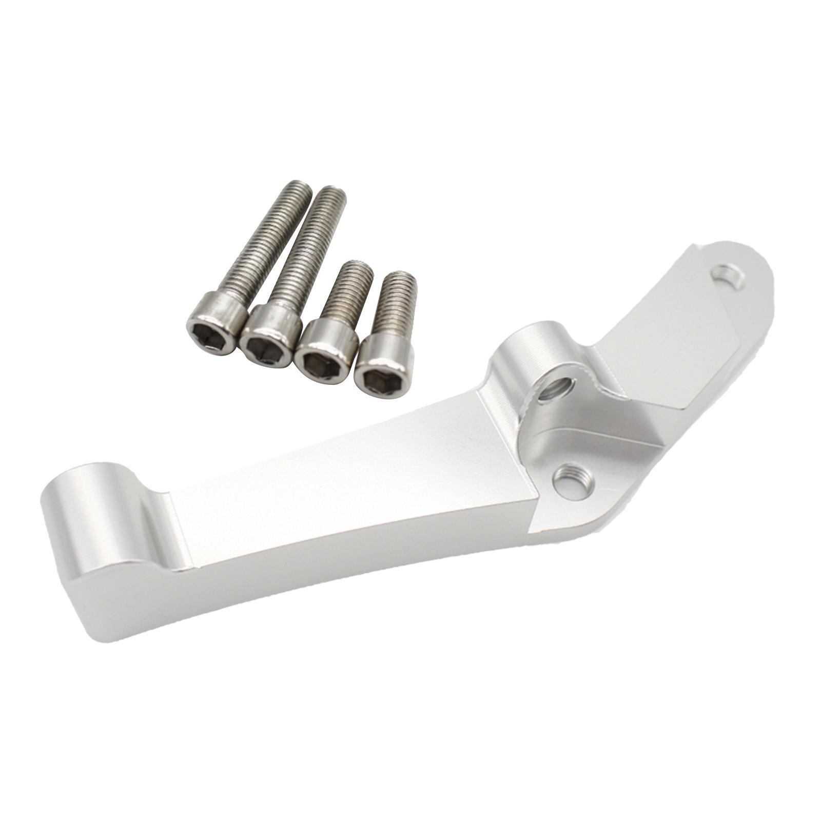 Brake Caliper Adapter Bracket Durable Fit for x Motorcycle Black