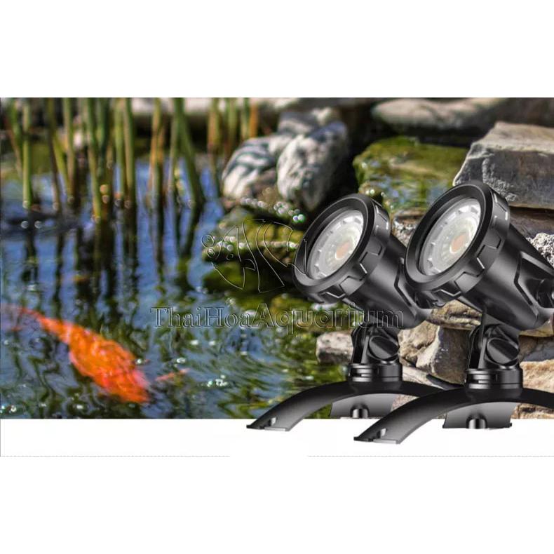 Đèn Led Âm Nước hồ koi sân vườn, non bộ SunSun CLD-120C