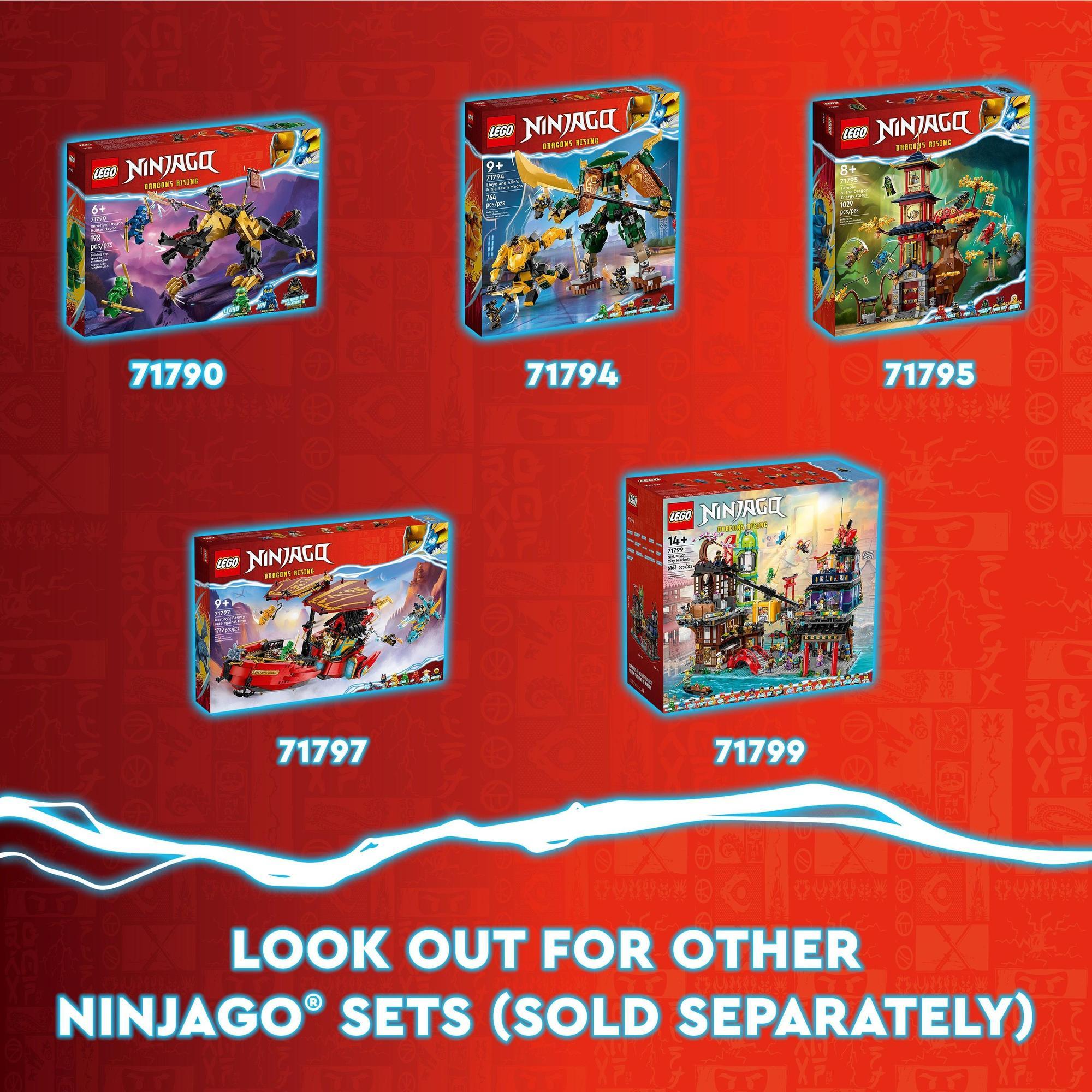 LEGO Ninjago 71792 Đồ chơi lắp ráp Xe đua biến đổi chiến giáp của Sora (384 chi tiết)