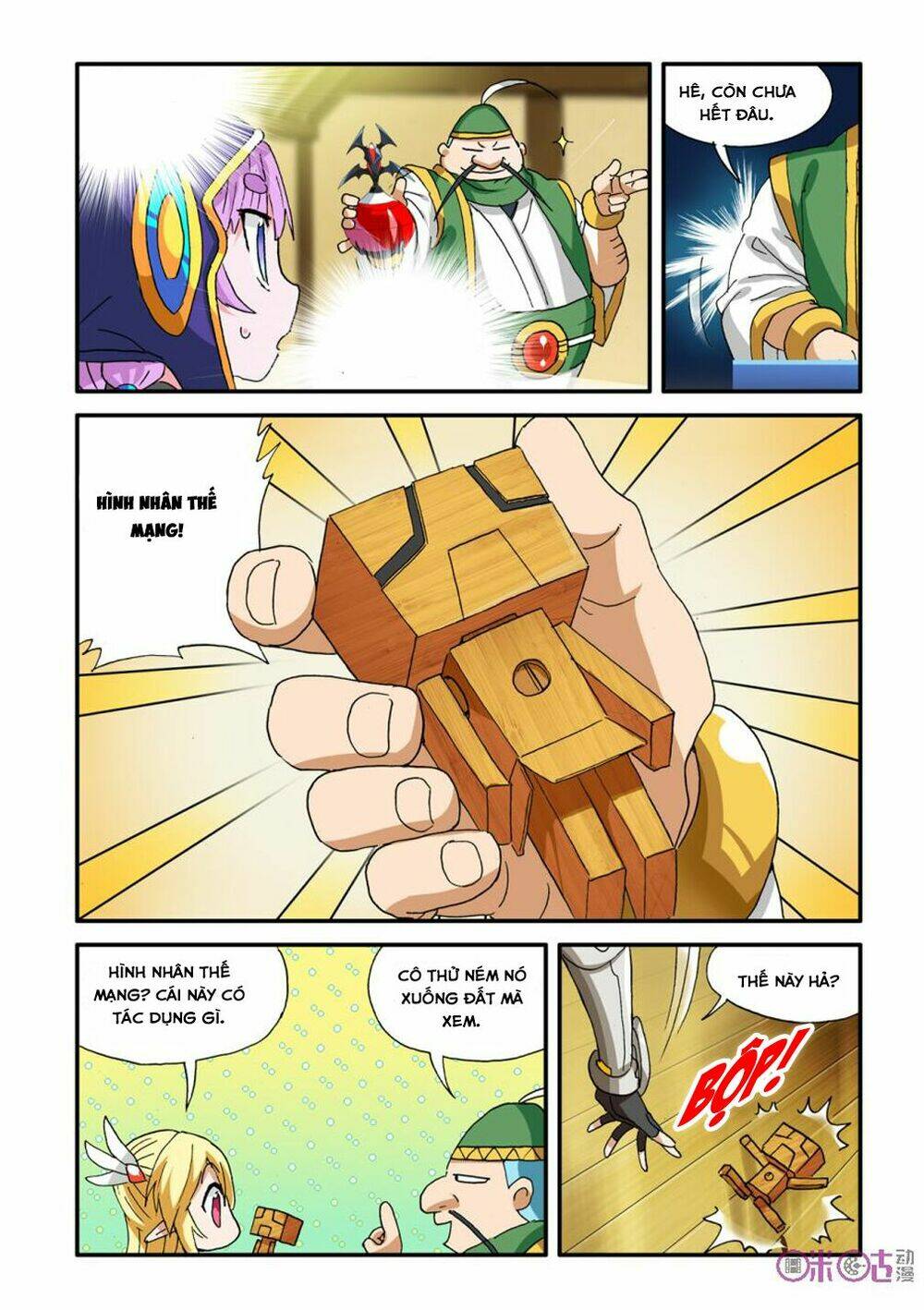 tấn công nào! ma vương! chapter 35 5