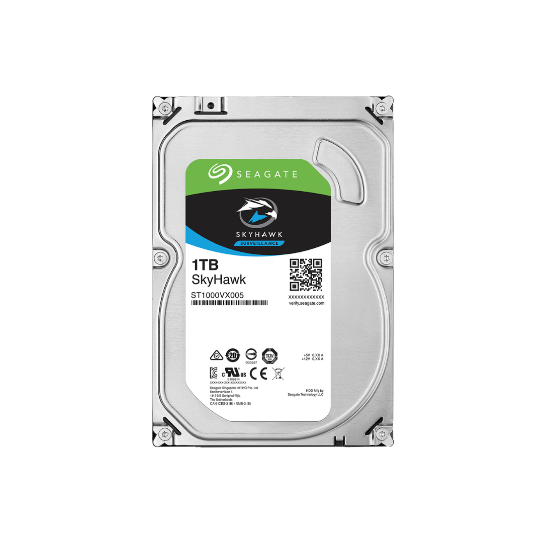 Ổ cứng HDD Seagate Skyhawk 1TB/6TB 3.5&quot; SATA 3 - Hàng chính hãng