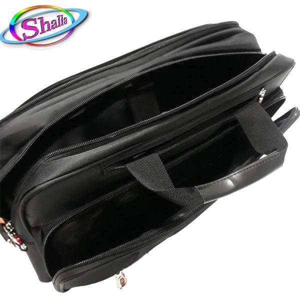 Cặp học sinh đa năng đeo chéo balo 17 inch chất Dù Xốp Thái chỉ xéo đôi cao cấp H1991