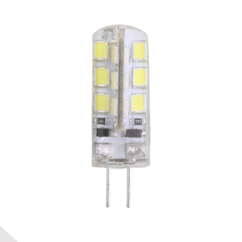 4-6pack 3W G4 LED Bulb SMD 3014 Lamp Crystal SpotLight Energy Saving White 220V