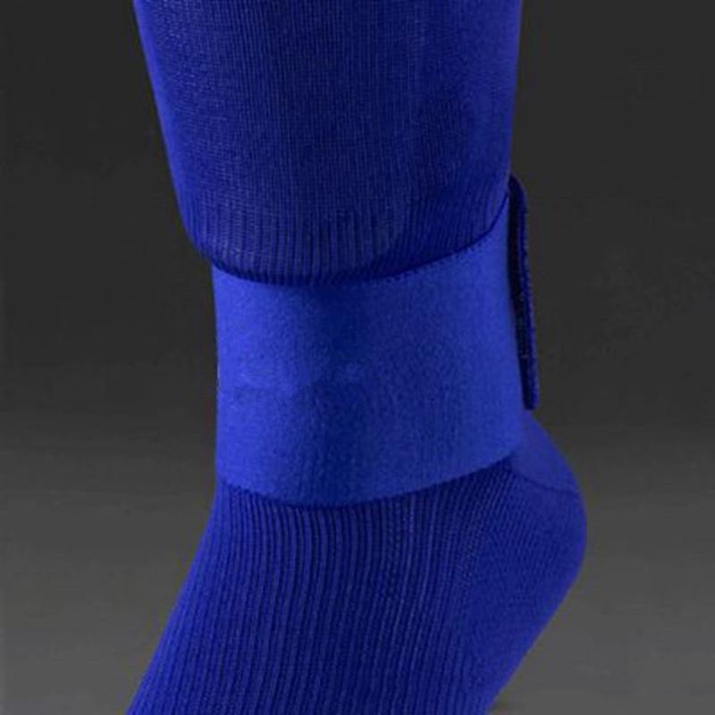 Shin Guard cố định băng băng bóng đá thể thao đàn hồi ngăn chặn việc thả băng điều chỉnh an toàn Color: White