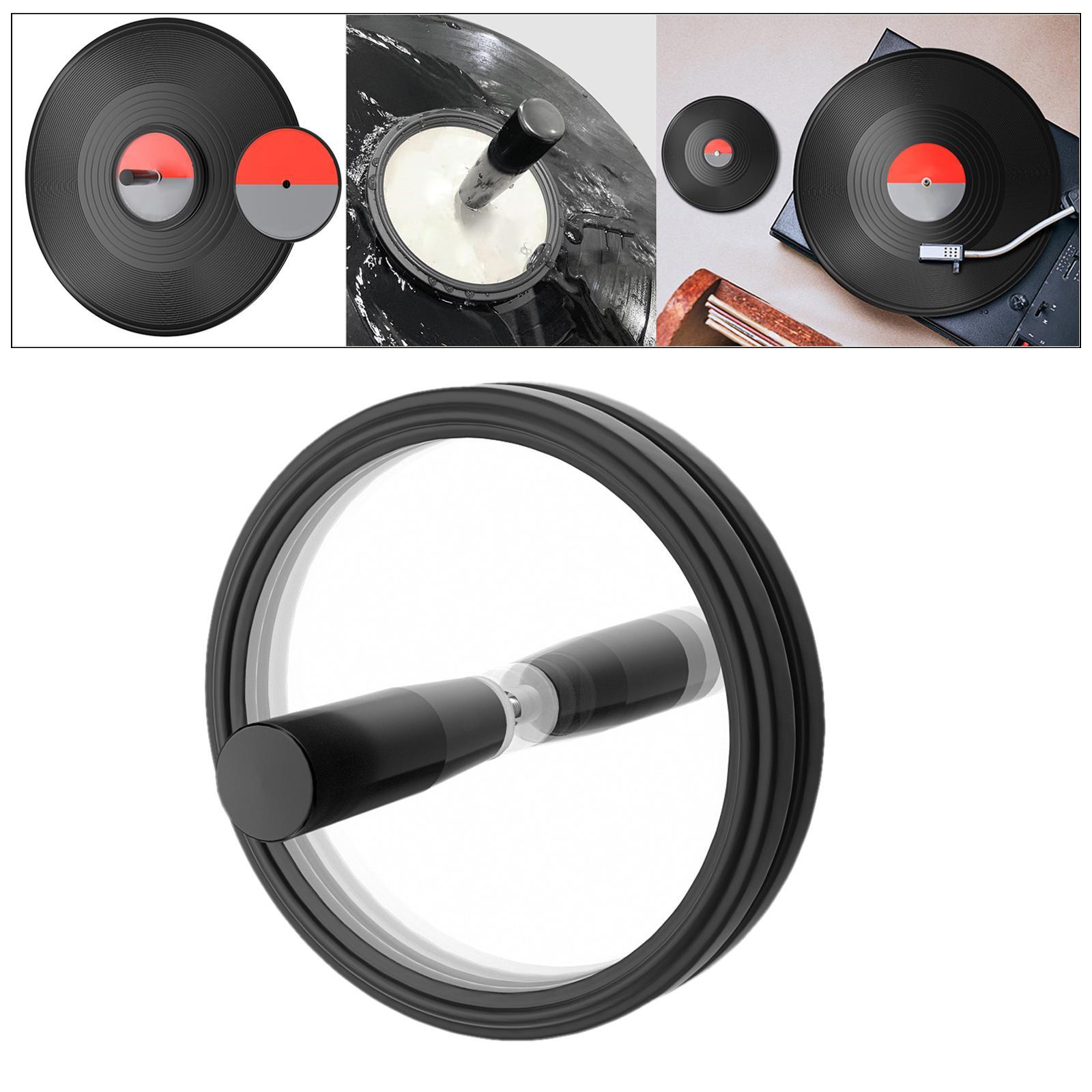 Vinyl Record Cleaner Clamp Tool Waterproof Cleaning Clip Vinyl Record Washer