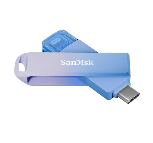 USB 128GB Sandisk 2 đầu USB Type-C + L.ightning  Phone Drive SDIXD0N-128G-GN6TP - Hàng chính hãng - Hàng chính hãng