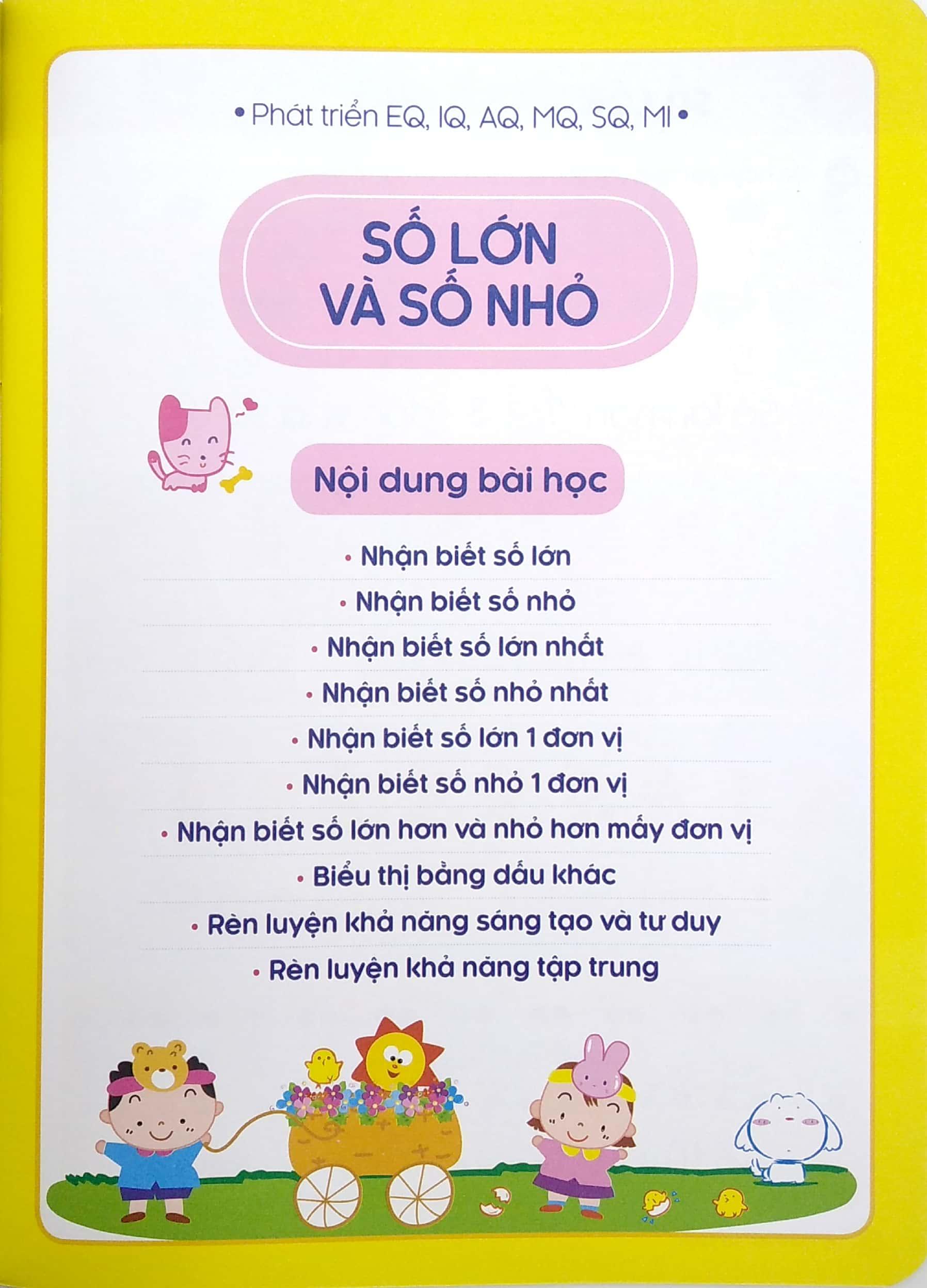 Tủ Sách Tư Duy Toán Học HQ - Bé Tập Phép So Sánh