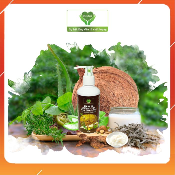 KEM Ủ DƯỠNG TÓC SỮA DỪA NON 200Gr