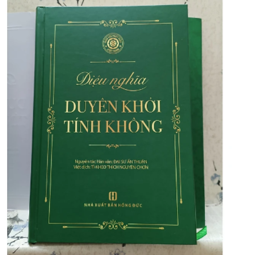 Sách - Diệu nghĩa Duyên Khởi Tính Không