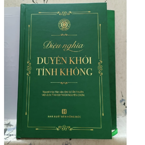 Sách - Diệu nghĩa Duyên Khởi Tính Không (bìa cứng)