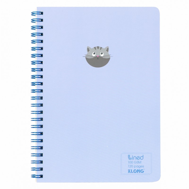 Sổ lò xo kép Lined A5; Klong MS: 537