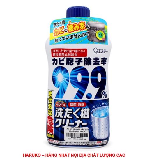 Chai tẩy lồng giặt siêu sạch Ultra Powers cao cấp 550gr Nhật Bản