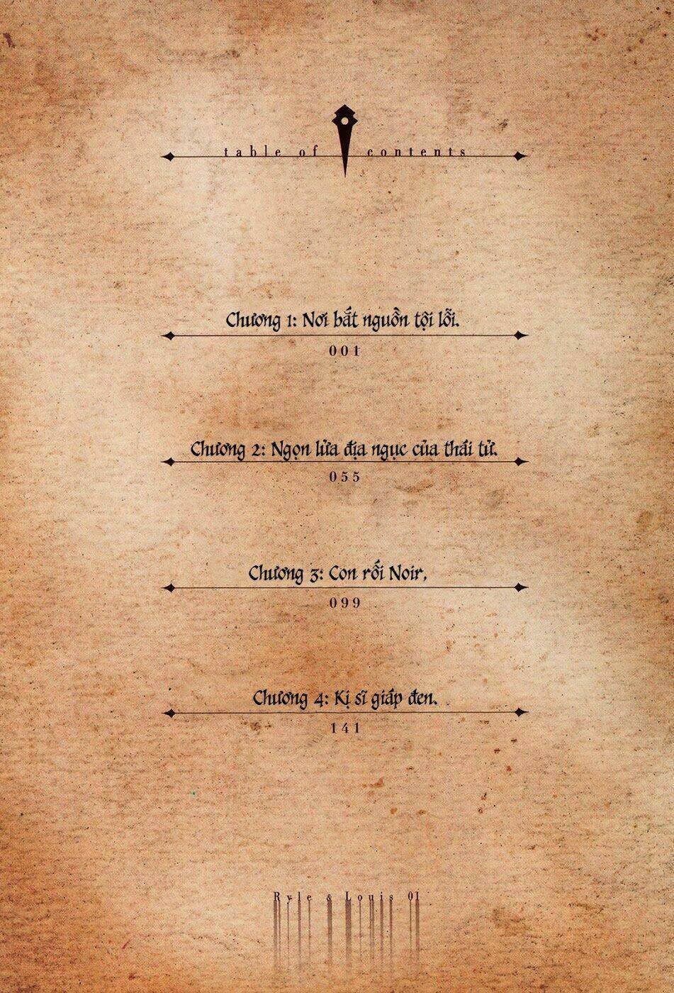 ryle to louis chapter 1 6