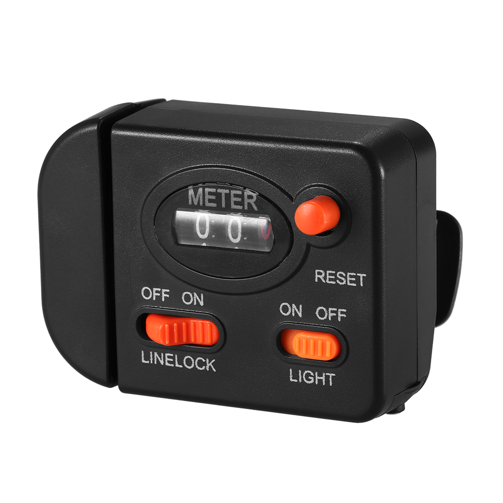 Máy đếm dây câu 99,9M, Màn hình kỹ thuật số, chất liệu ABS cho thời gian sử dụng lâu dài