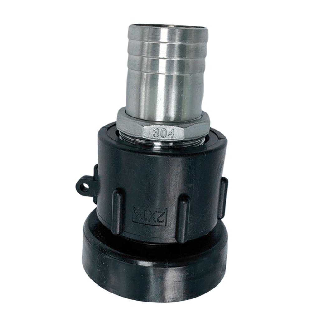 IBC Tank Adapter 3" To Stainless Steel Garden Hose Valve Fittings Parts