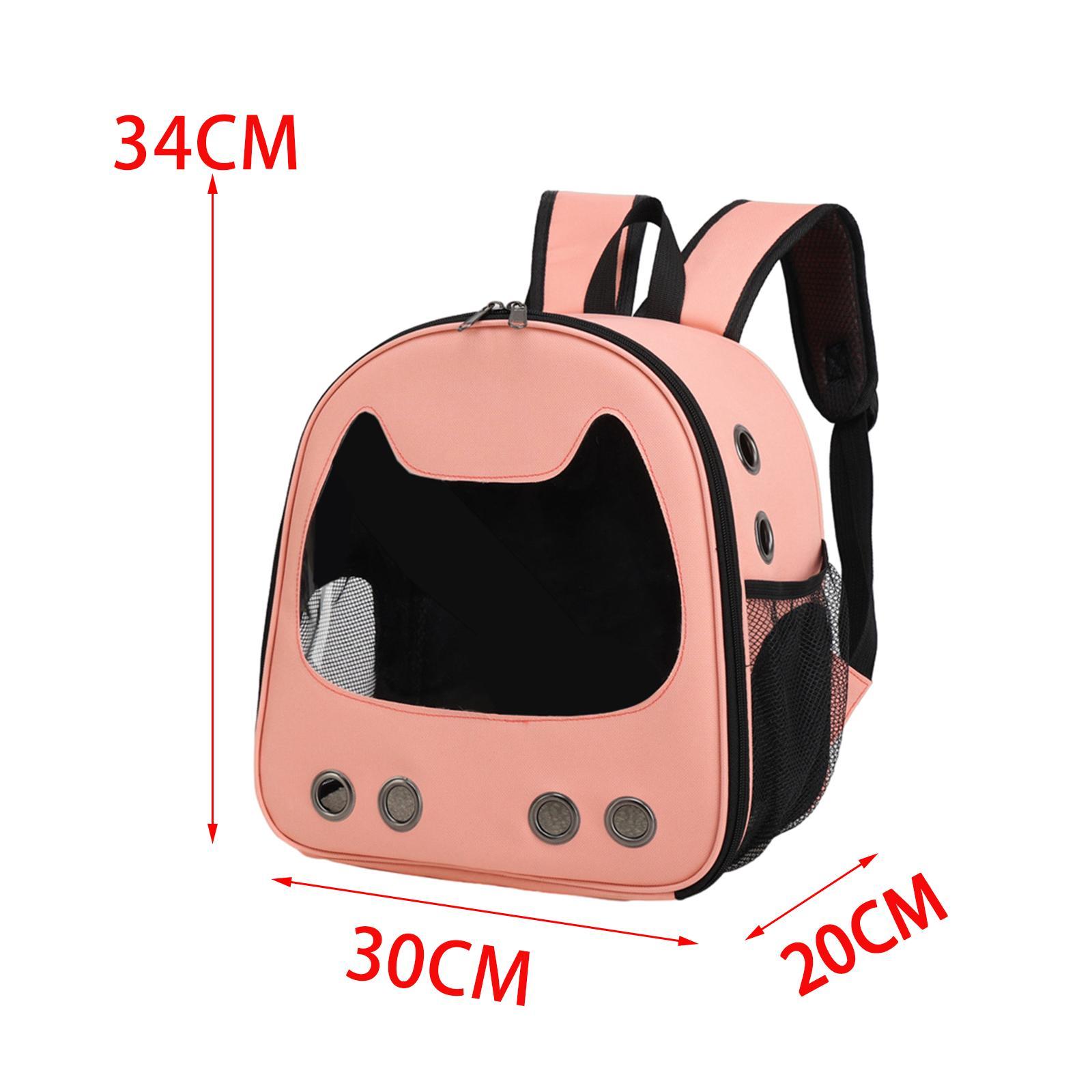 Pet Carrier Backpack Dog Backpack Folding Oxford Cloth Kitty Breathable Portable Durable Pet Carrying Bag for Walking Hiking Fishing Outdoor