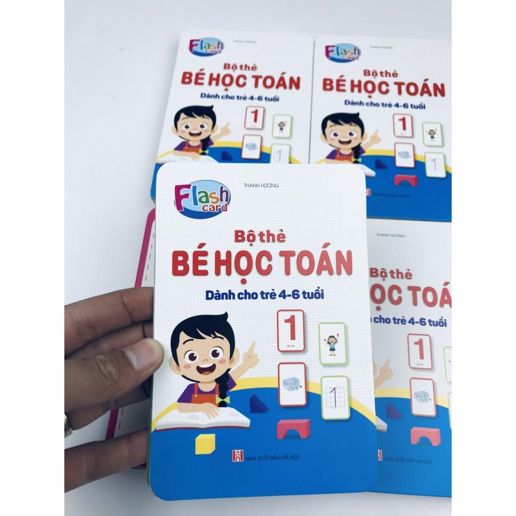 Bộ Thẻ Học Toán Cho Bé Nhận Biết Con Số( khổ to)- MT books