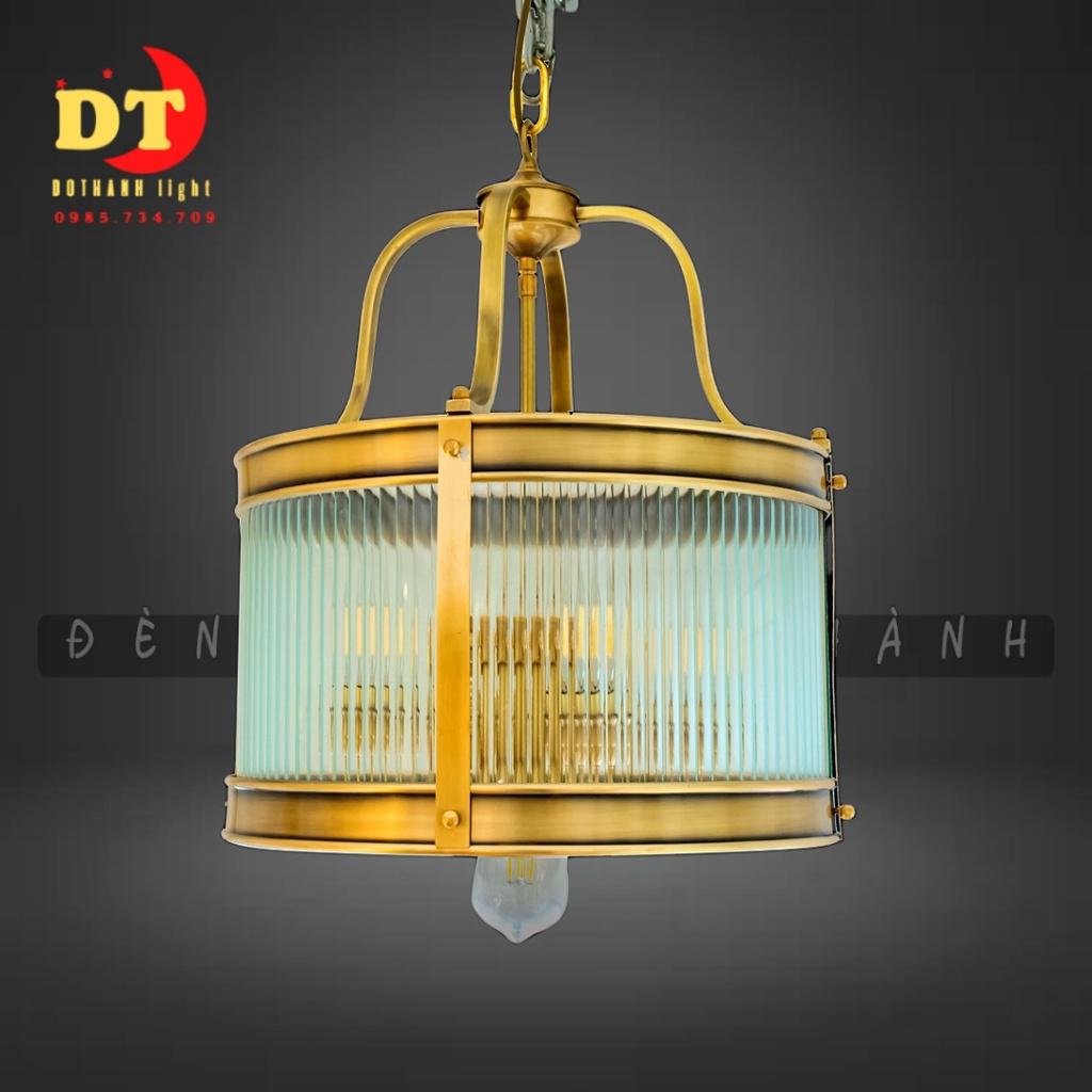 Đèn đồng thả nhà hàng quán bar phong cách bắc âu cổ điển HTLQ DTD