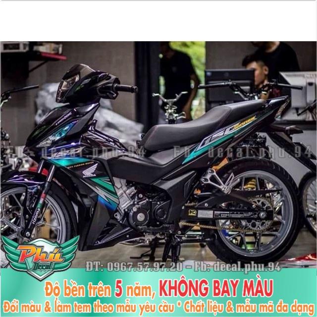Tem rời Chrome winner xanh đen -1