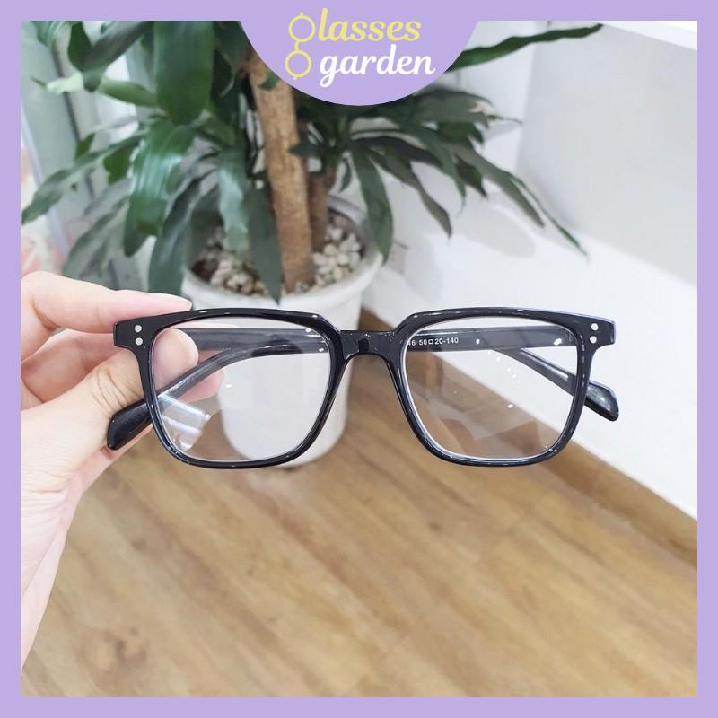 Gọng kính cận thời trang nam nữ Glasses Garden dáng vuông 3246 - Có lắp mắt theo yêu cầu